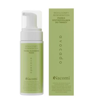 Nacomi - *Rich & Comfy Regeneration* - Facial cleansing foam with avocado