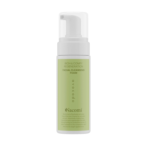 Nacomi - *Rich & Comfy Regeneration* - Facial cleansing foam with avocado