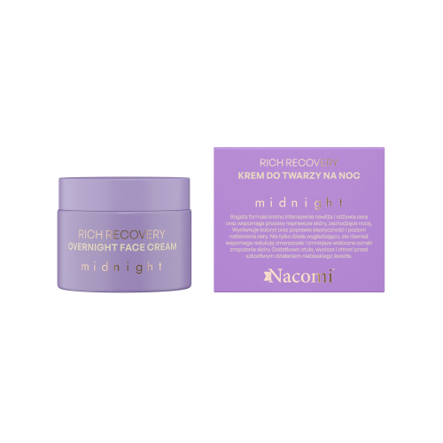 Nacomi - *Rich Recovery* - Night facial cream Midnight 