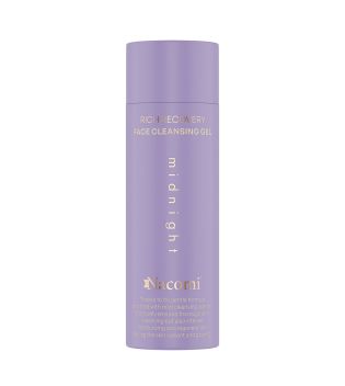 Nacomi - *Rich Recovery* - Facial cleansing gel with Midnight 
