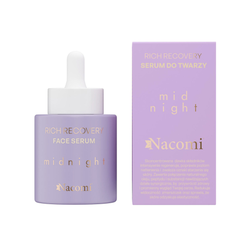 Nacomi - *Rich Recovery* - Rejuvenating facial serum Midnight 