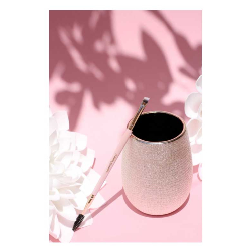 Natalia Surymta - Beveled brush + eyebrow brush - N6