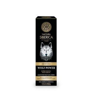 Natura Siberica - *For Men* - Super toning face cream - The power of the wolf