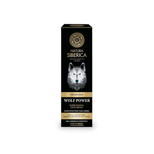Natura Siberica - *For Men* - Super toning face cream - The power of the wolf