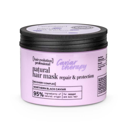 Natura Siberica - *Hair Evolution* - Natural hair mask Caviar therapy - Repair and protection