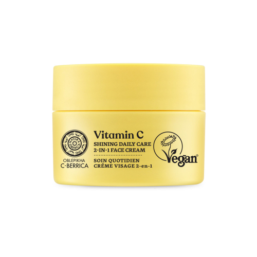 Natura Siberica - *Oblepikha C-Berrica* - Daily brightening face cream 2 in 1 Vitamin C
