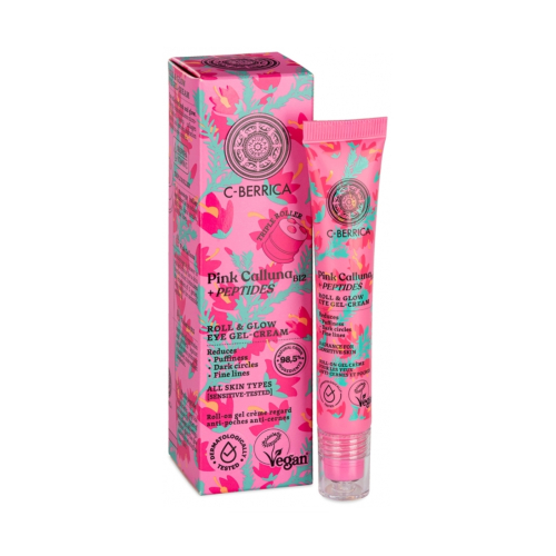 Natura Siberica - *Pink Calluna* - Roll-on eye contour Roll & Glow