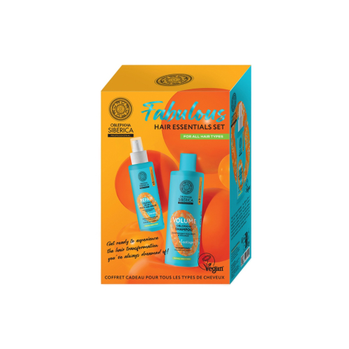 Natura Siberica - Set Oblepikha shampoo + serum Fabulous hair set - For all hair types