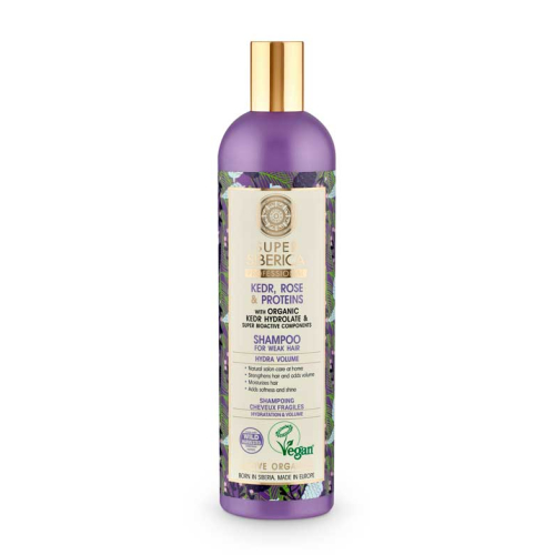 Natura Siberica - * Super Siberica * - Shampoo for weak hair - Pine, rose and proteins