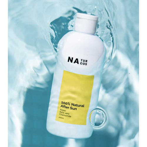 Naturcos - After sun lotion 100% natural - Argan, aloe vera, chamomile