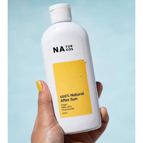 Naturcos - After sun lotion 100% natural - Argan, aloe vera, chamomile