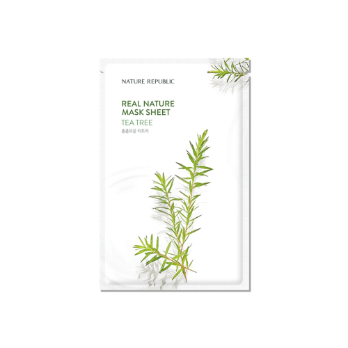 Nature Republic - Face Mask Real Nature Tea Tree