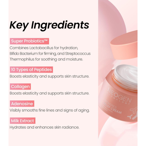 Neogen - Soothing Face Cream Dermalogy Probiotics Relief