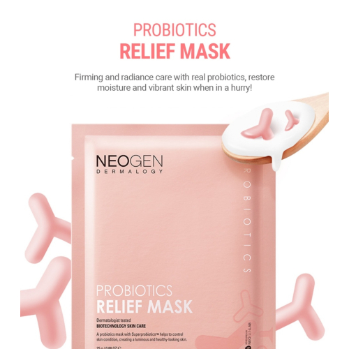 Neogen - Soothing Facial Mask Dermalogy Probiotics Relief