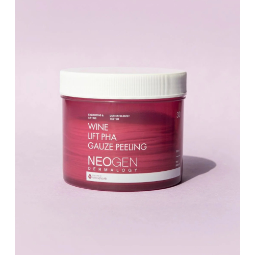 Neogen - Exfoliating Facial Toner Pads - Wine Lift Pha Gauze Peeling