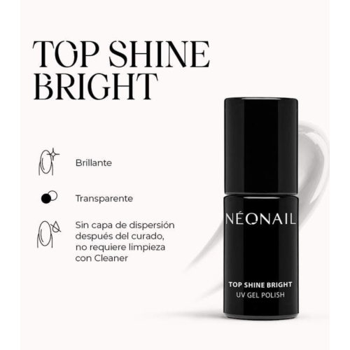 NeoNail - Semi-Permanent Base - Top Shine Bright