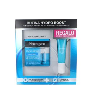 Neutrogena - Pack hydrating water gel + eye contour Hydro Boost