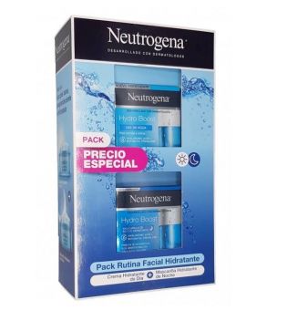 Neutrogena - Hydrating water gel pack + moisturizing night mask Hydro Boost
