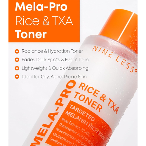 Nineless - *Mela-Pro* - Rice Facial Toner and TXA MELA-PRO