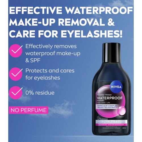 Nivea - Micellar Water Waterproof