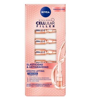 Nivea - Anti-gravity and elasticity ampoules Hyaluron Cellular Filler