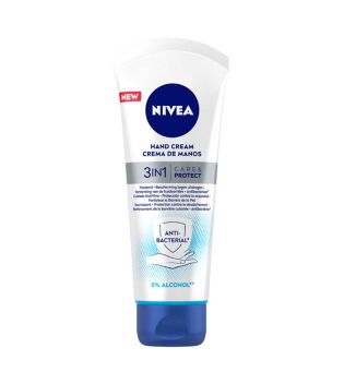 Nivea - 3in1 antibacterial hand cream Care & Protect