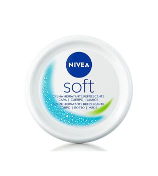 Nivea - Intensive moisturizing cream Soft 375ml - Face, body and hands