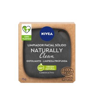 Nivea - Naturally Clean solid face scrub - Deep cleansing