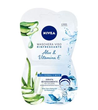 Nivea - Refreshing face mask - Aloe Vera & Vitamin E