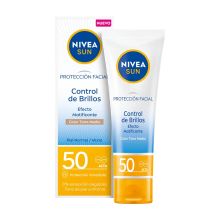 Nivea Sun - Shine Control facial protection SPF50 with color - Medium tone