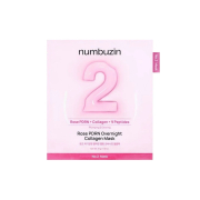 Numbuzin - Night facial mask No.2 Rose PDRN Overnight Collagen