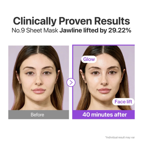 Numbuzin - Facial mask No.9 Nad Bio Lifting