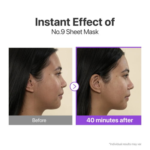 Numbuzin - Facial mask No.9 Nad Bio Lifting
