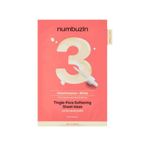 Numbuzin - Facial mask reduces pores No.3 Tingle-Pore Softening