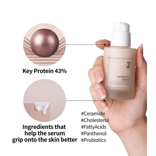 Numbuzin - Creamy Serum No.2 Protein 43%
