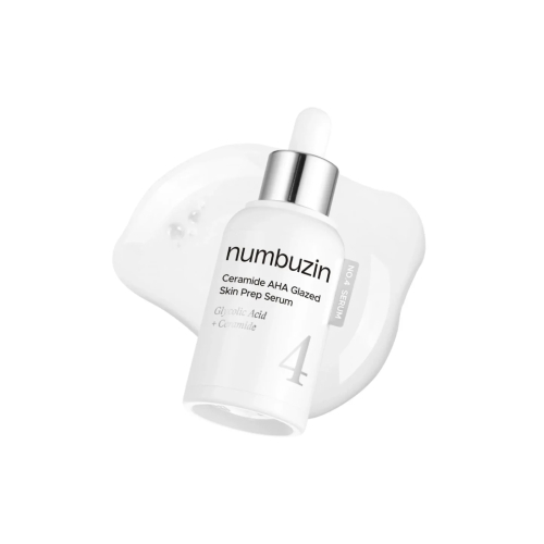 Numbuzin - Exfoliating serum No.4 ceramides and AHA Glazed Skin Prep