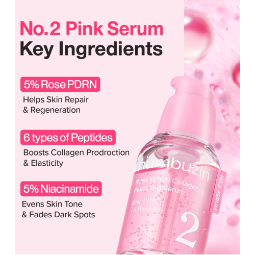 Numbuzin - Plumping Serum No.2 Rose PDRN Collagen Plumping
