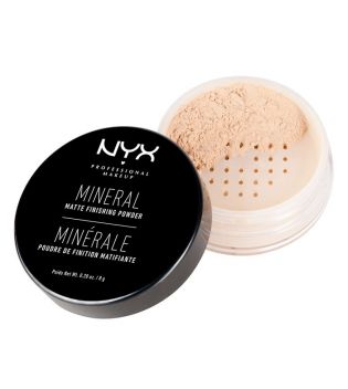 Nyx Professional Makeup - Mineral Matte Finishing Powder - MFP01: Light/Medium