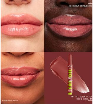 Nyx Professional Makeup - Lip Balm Fat Oil Slick Click - 04: Going Viral