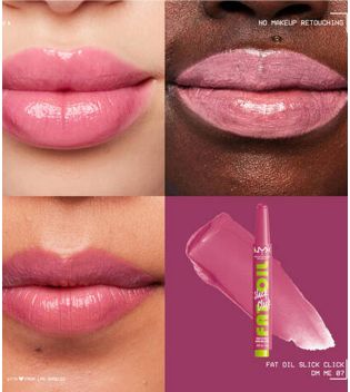 Nyx Professional Makeup - Lip Balm Fat Oil Slick Click - 07: Dm Me