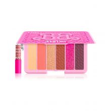 Nyx Professional Makeup - *Barbie The Movie* - Mini face palette and mini gloss - 01: It's A Barbie Party!