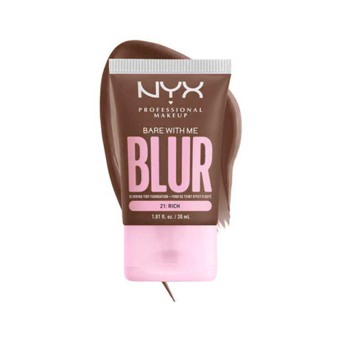 Nyx Professional Makeup - Blurring Foundation Bare With Me Blur Skin Tint - 21: Rich