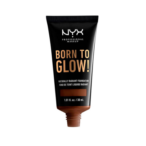 Nyx Professional Makeup - Born to Glow! foundation - BTGRF22.7: Deep Walnut
