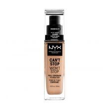 Nyx Professional Makeup - Can't Stop won't Stop foundation - CSWSF07: Medium Olive