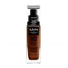 Nyx Professional Makeup - Can't Stop won't Stop foundation - CSWSF10.3: Deep Walnut