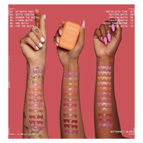 NYX Professional Makeup - Powder Blush Buttermelt - 04: U Know Butta