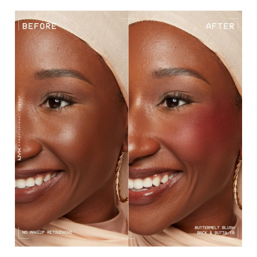 NYX Professional Makeup - Powder Blush Buttermelt - 10: Back and Butta