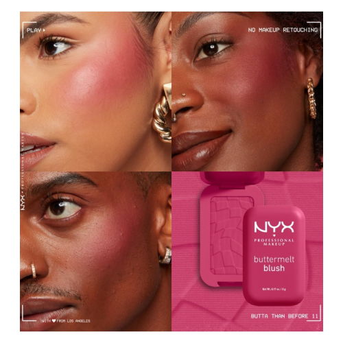 NYX Professional Makeup - Powder Blush Buttermelt - 11: Butta than Before