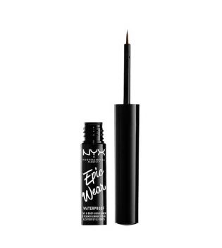 Nyx Professional Makeup - Liquid Eyeliner waterproof Epic Wear - Brown