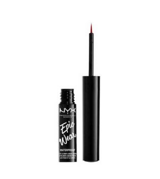 Nyx Professional Makeup - Liquid Eyeliner waterproof Epic Wear - Red